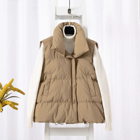 Puffer Salf Sleeve Jackets